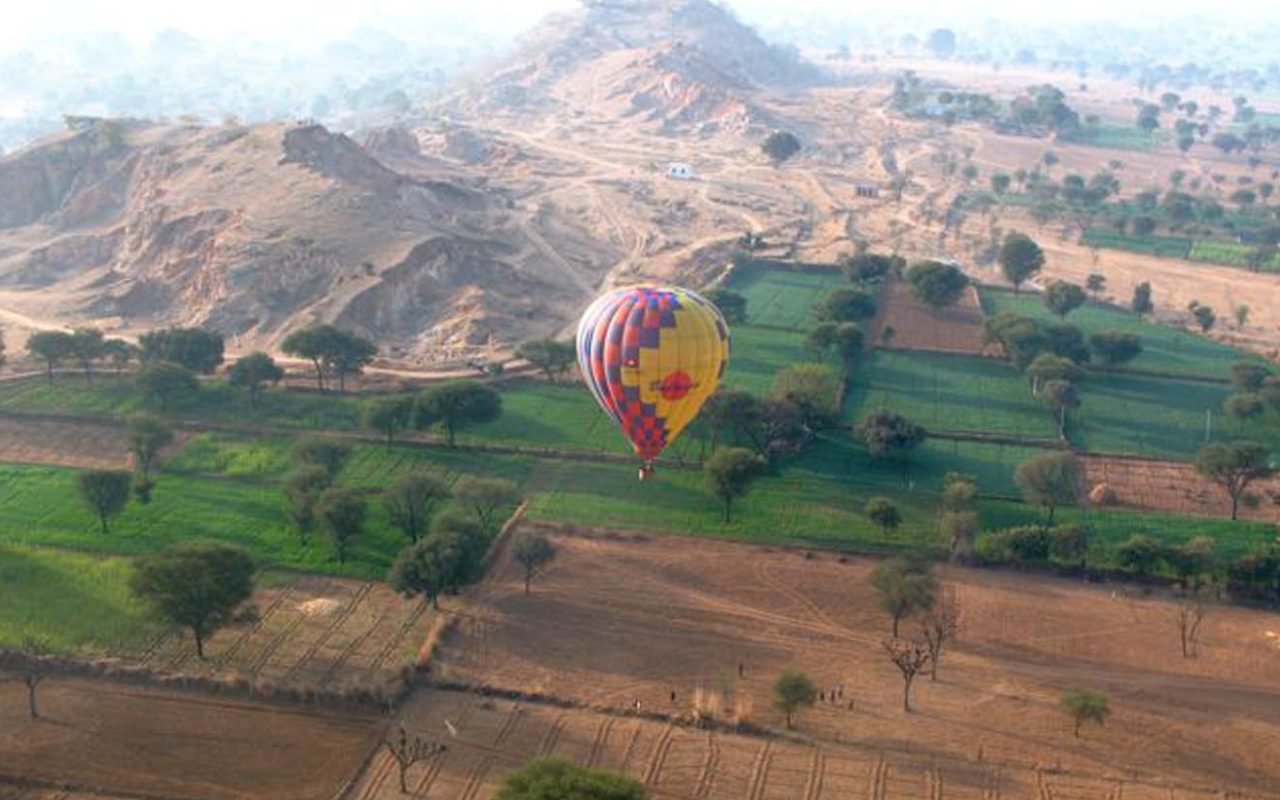 hot air ballooning experience
