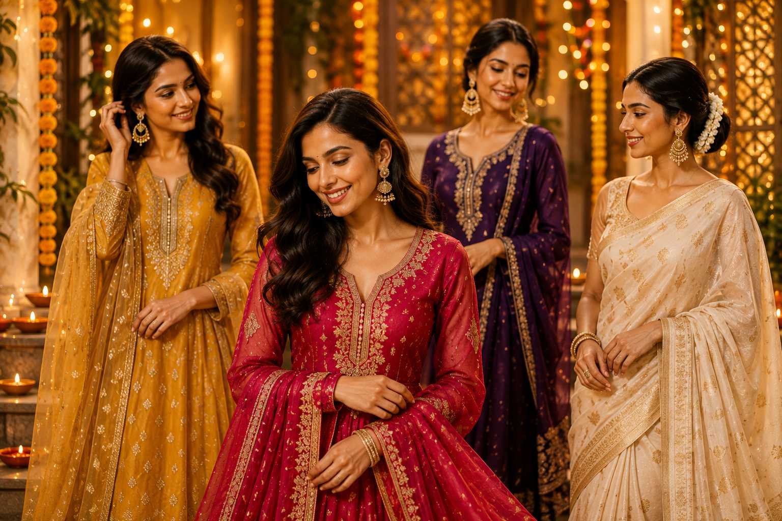 Wear During Diwali